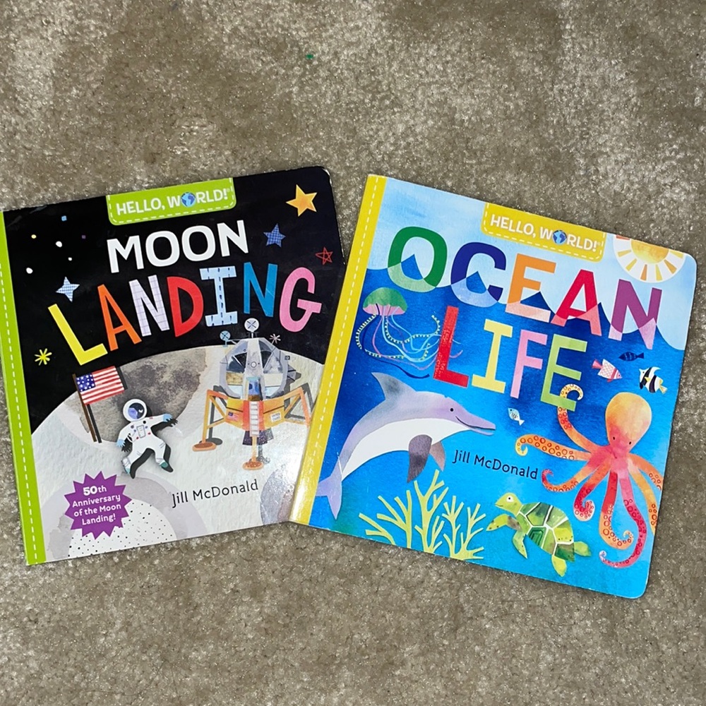 📚Hello World board book set